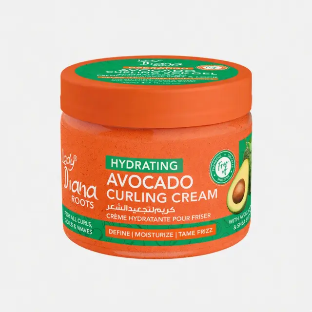 Lady Diana Roots Avocado & Shea Butter Curling Cream 325G